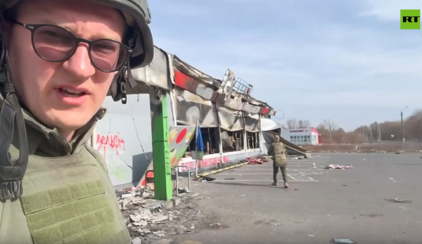 Военкор RT показал, как выглядит «Пятёрочка» в Судже после осады&nbsp;ВСУ